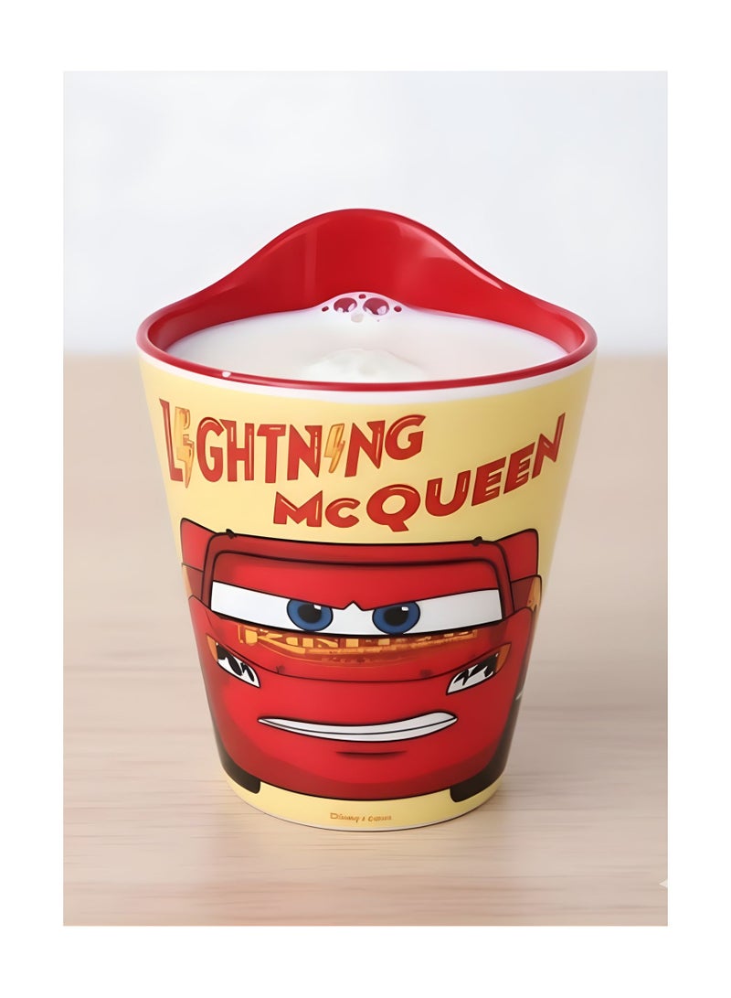Disney Cars Lightning McQueen Kids Melamine Cup | Unbreakable Cartoon Drinking Tumbler | Milk, Water & Juice Cup for Children - Image 2